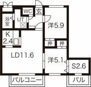プレシャス福住の間取り画像