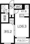 Vie d’ Or 平岸の間取り画像