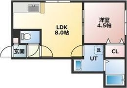 シャイニングスター菊水の間取り画像