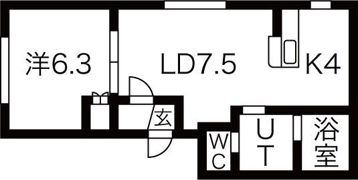 LUCY HOUSE【ルーシーハウス】の間取り画像