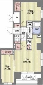 F013の間取り画像