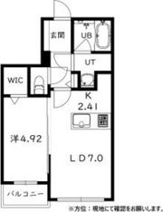 La CLESSIR（ラ クレシュール）の間取り画像