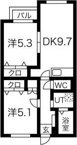 NEST円山の間取り画像