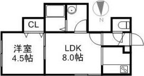 プログレス中島の間取り画像
