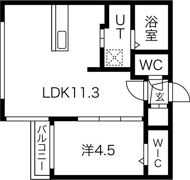 プランドールの間取り画像