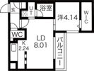 レヴォ水車町の間取り画像