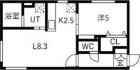 シャルールの間取り画像