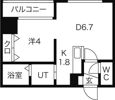 レジデンスタワー札幌の間取り画像
