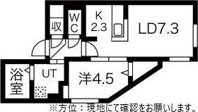 ソティーヌ南郷通の間取り画像