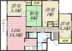 タウンシップ旭ヶ丘の間取り画像