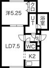 オカップNの間取り画像