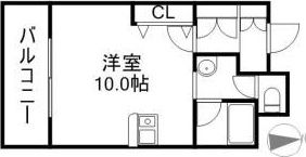リヴィテージ中島公園の間取り画像