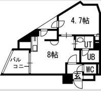 クラッセ円山 WESTの間取り画像