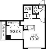 カサヴェルデ平岸の間取り画像