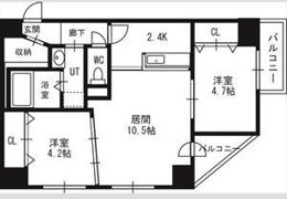 グランカーサ南6条の間取り画像