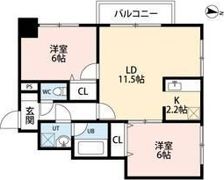 ノルテブリッサ24ロードの間取り画像