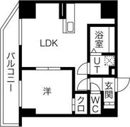 FERIO新札幌の間取り画像