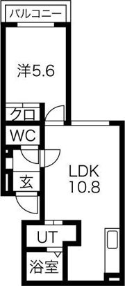 アイアール東札幌の間取り画像