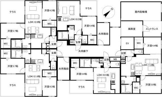 間取図