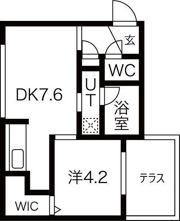 Cherisis南6条の間取り画像