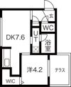 Cherisis南6条の間取り画像