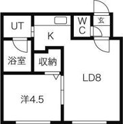 サンテモンターニュの間取り画像