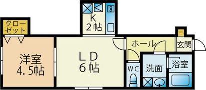 ツリートップ菊水の間取り画像