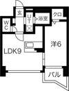 feuilles vertes AJ（ヒューベルエージェー）の間取り画像