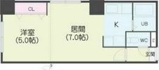 コトン月寒中央の間取り画像