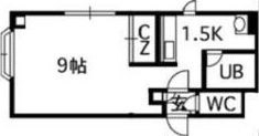 エタニティー菊水の間取り画像