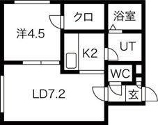 WEST BLUEの間取り画像