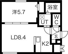 LUMIC平岸の間取り画像