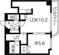 ハイコートN1の間取り画像