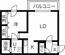 カトラン麻生の間取り画像