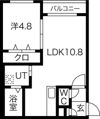レスポワール月寒公園の間取り画像