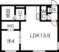 POEM南8条の間取り画像