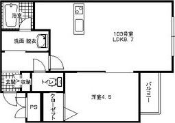 ドリホ麻生4丁目の間取り画像