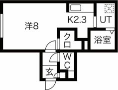 Podio西町の間取り画像