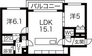 GALUSIAの間取り画像
