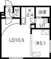 PROUD厚別中央の間取り画像
