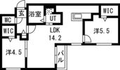 ブランシャールTs COURT東札幌の間取り画像