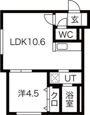Alegria発寒南（アレグリア）の間取り画像