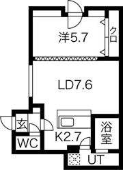 M-STAGE 豊平公園の間取り画像