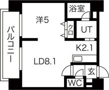 MYプラザ円山公園の間取り画像