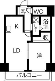 リバーライト菊水の間取り画像
