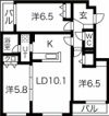 メニーズコート北園プレミアの間取り画像