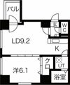 円山シャトー桂和坂下の間取り画像