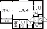 CREA月寒東の間取り画像
