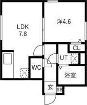 ステラ中の島の間取り画像