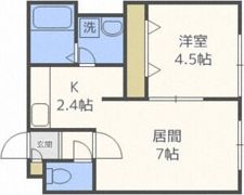 オリエンス38の間取り画像